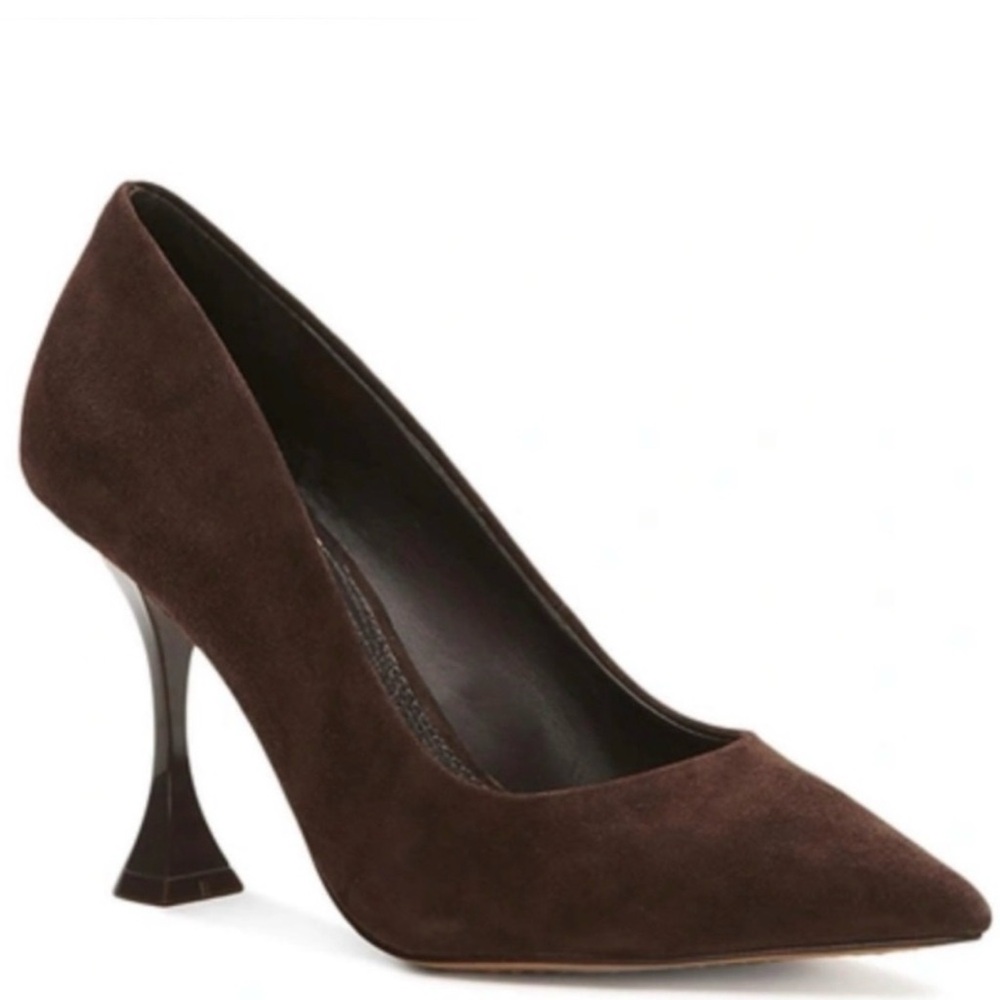 Vince Camuto Brown Suede Heels